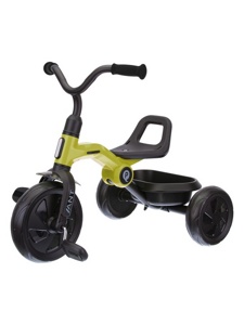 Детский трехколесный велосипед QPlay LH509O (оливковый) складной - фото
