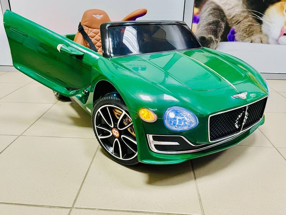 Детский электромобиль RiverToys Bentley-EXP12 JE1166 (зеленый) Лицензия