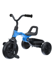 Детский трехколесный велосипед QPlay LH509B (синий) складной - фото