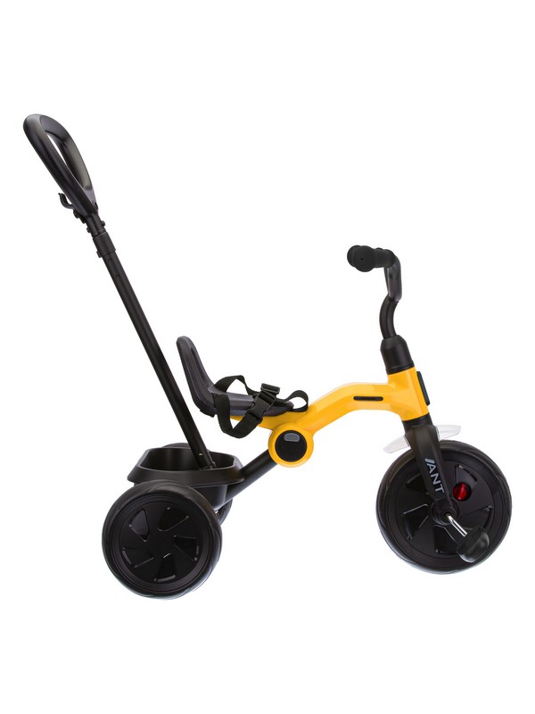 Детский трехколесный велосипед QPlay LH510Y (желтый) складной - фото2