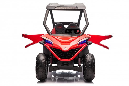 Детский электромобиль RiverToys X777XX (красный) полноприводный, двухместный - фото2