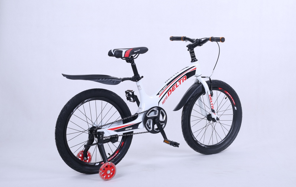 Детский велосипед Delta Prestige Maxx 20 2022 (белый) спицы, магниевая рама - фото2