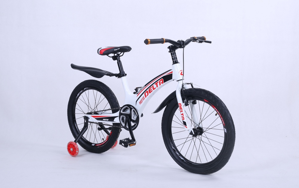 Детский велосипед Delta Prestige Maxx 20 2022 (белый) спицы, магниевая рама
