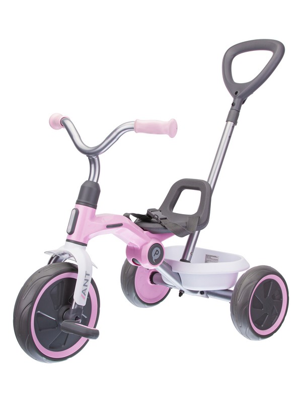 Детский трехколесный велосипед QPlay LH510V (фиолетовый) складной