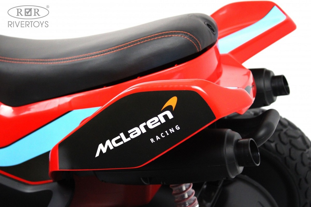 Детский электроквадроцикл RiverToys McLaren JL212 Арт. P111BP (красный) - фото2