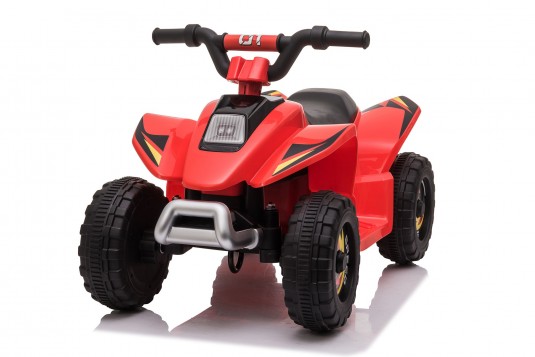 Детский электромобиль квадроцикл RiverToys H001HH (красный) - фото2