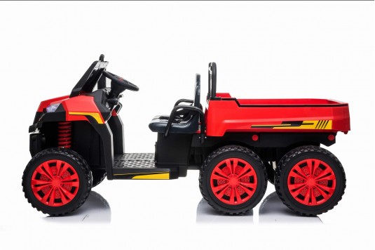 Детский электромобиль RiverToys T100TT (красный) - фото2