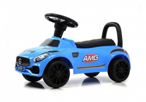 Детский толокар RiverToys F002FF (синий) Audi - фото
