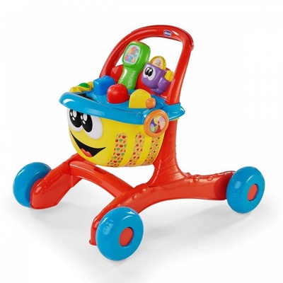 Игрушка-каталка музыкальная Chicco Тележка для покупок 00007655000180