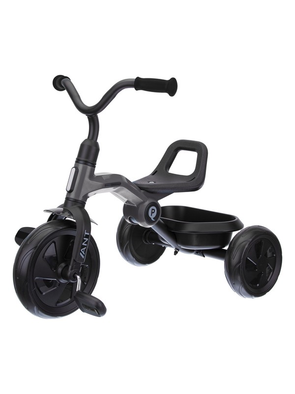 Детский трехколесный велосипед QPlay LH509G (серый) складной
