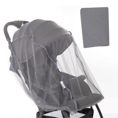 Москитка Baby Care Star для прогулочных колясок цвет серый