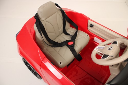 Детский электромобиль RiverToys Lexus LC500 JE1618 (красный) лицензия - фото5