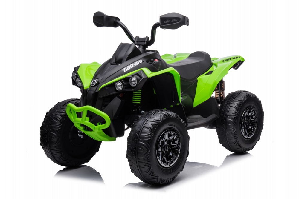 Детский электроквадроцикл RiverToys BRP Can-Am Renegade Y333YY (зеленый) Лицензия
