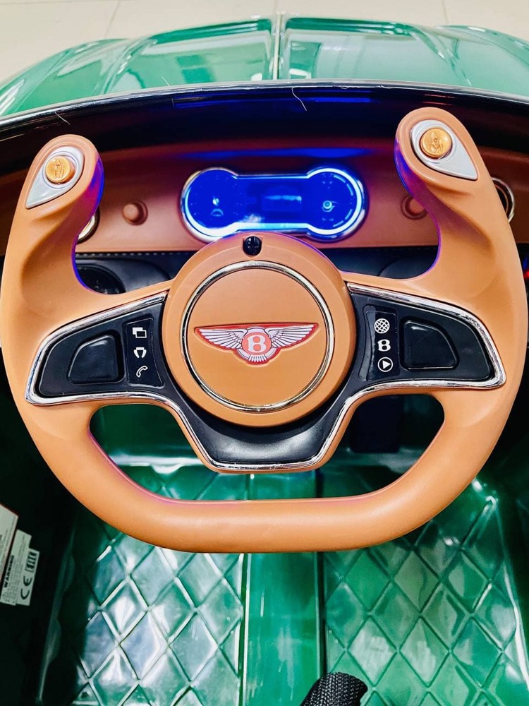 Детский электромобиль RiverToys Bentley-EXP12 JE1166 (зеленый) Лицензия - фото4