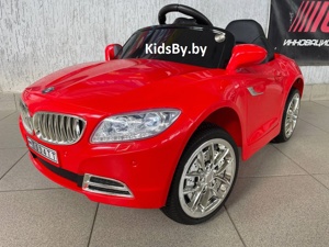 Детский электромобиль RiverToys BMW T004TT (красный) - фото