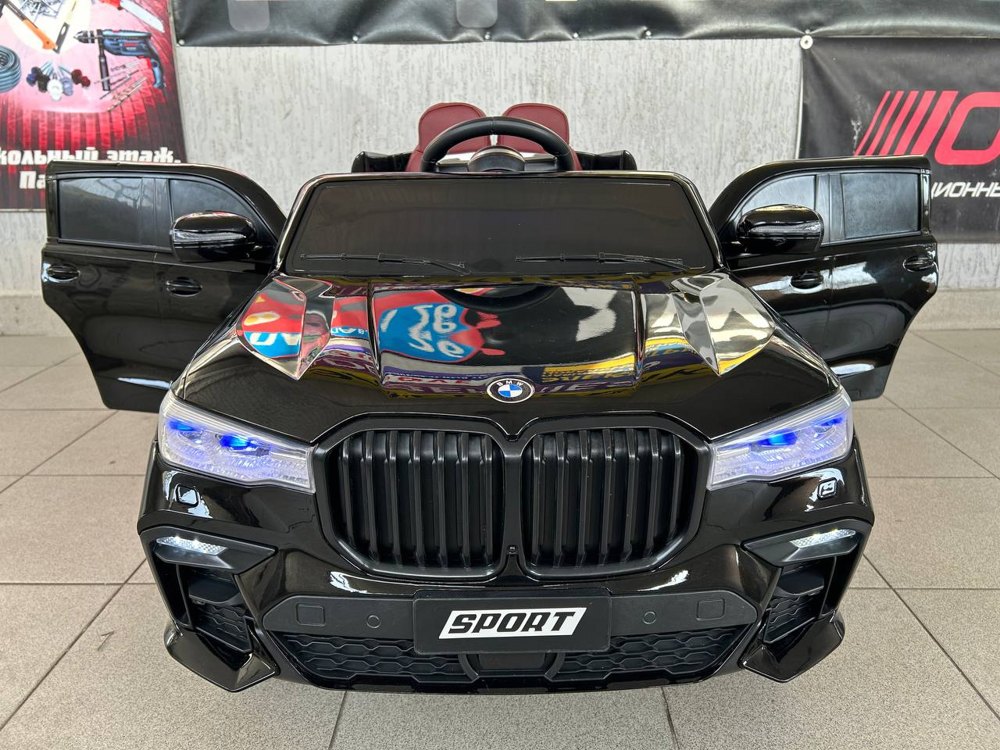 Детский электромобиль Baby Driver BMW X7 арт. B222 (чёрный глянец) Полноприводный - фото2