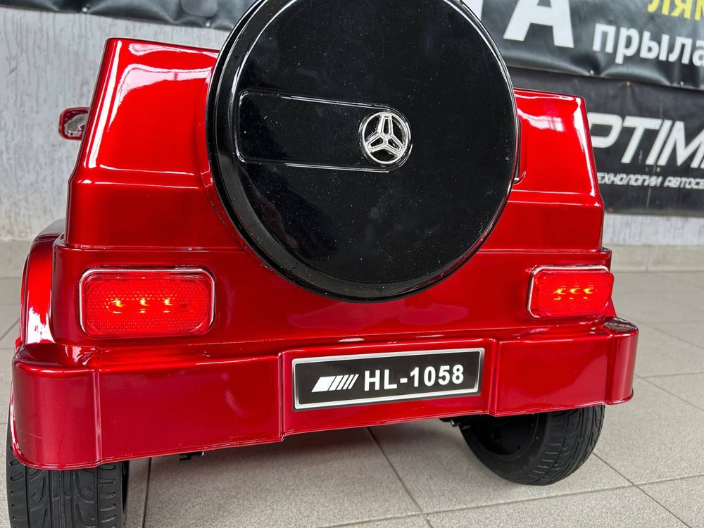 Детский электромобиль Baby Driver Mercedes-Benz арт. D111 (красный глянец) автокраска - фото6