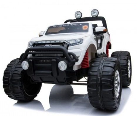 Детский электромобиль RiverToys Ford Ranger Monster Truck 4WD DK-MT550 (белый) лицензия