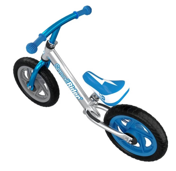 Детский беговел Small Rider Foot Racer EVA 3 (серебристый/синий) - фото4