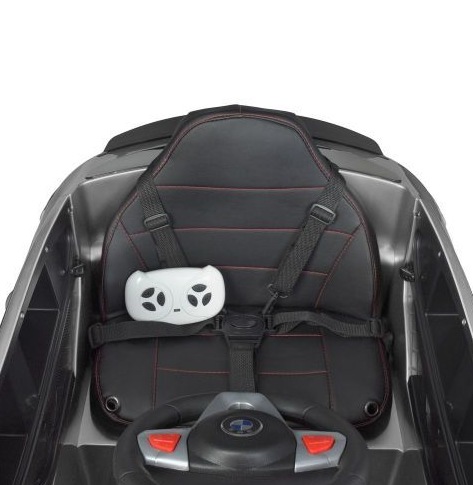 Детский электромобиль RiverToys BMW X6M Lux X011XX (чёрный автокраска) полноприводной - фото4