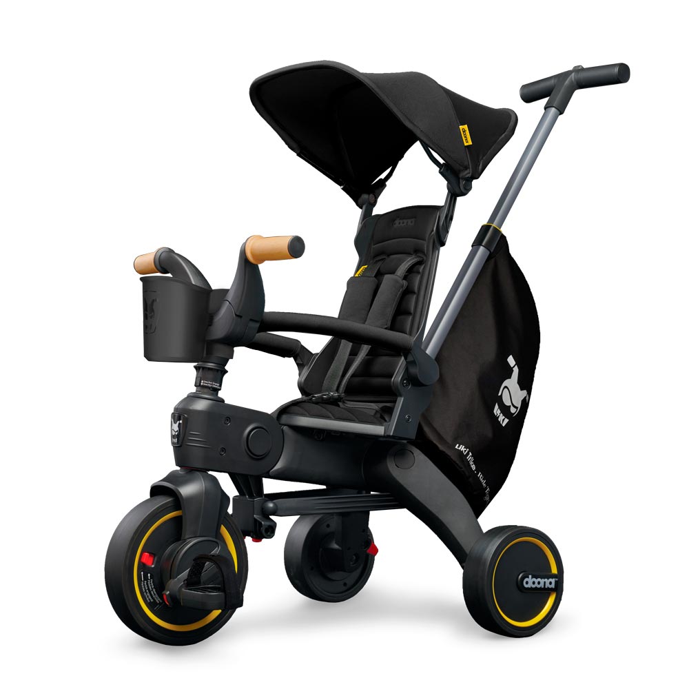 Детский трехколесный велосипед Simple Parenting Doona Liki Trike S5 (черный) Складной
