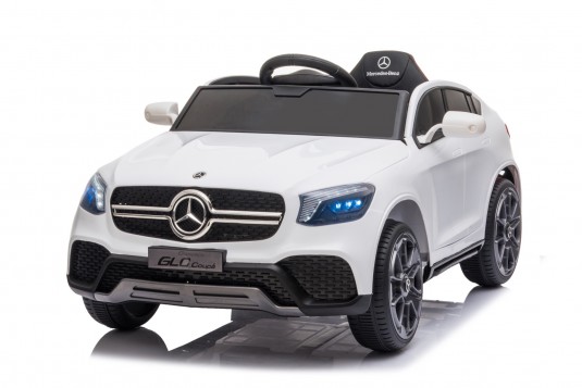 Детский электромобиль RiverToys Mercedes-Benz GLC K555KK (белый) лицензия