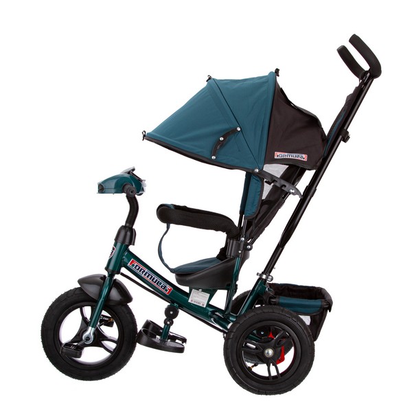 Трехколесный велосипед TRIKE Formula FA3G-1 (зеленый) с фарой - фото2