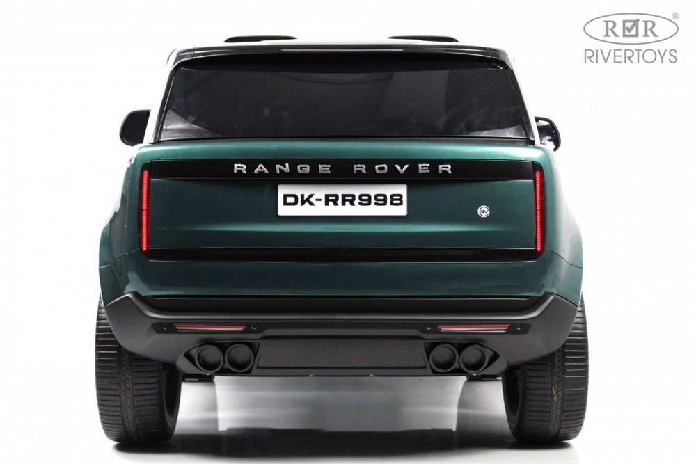 Детский электромобиль RiverToys Y999YY (зеленый глянец) Range Rover Полноприводный Двухместный - фото3