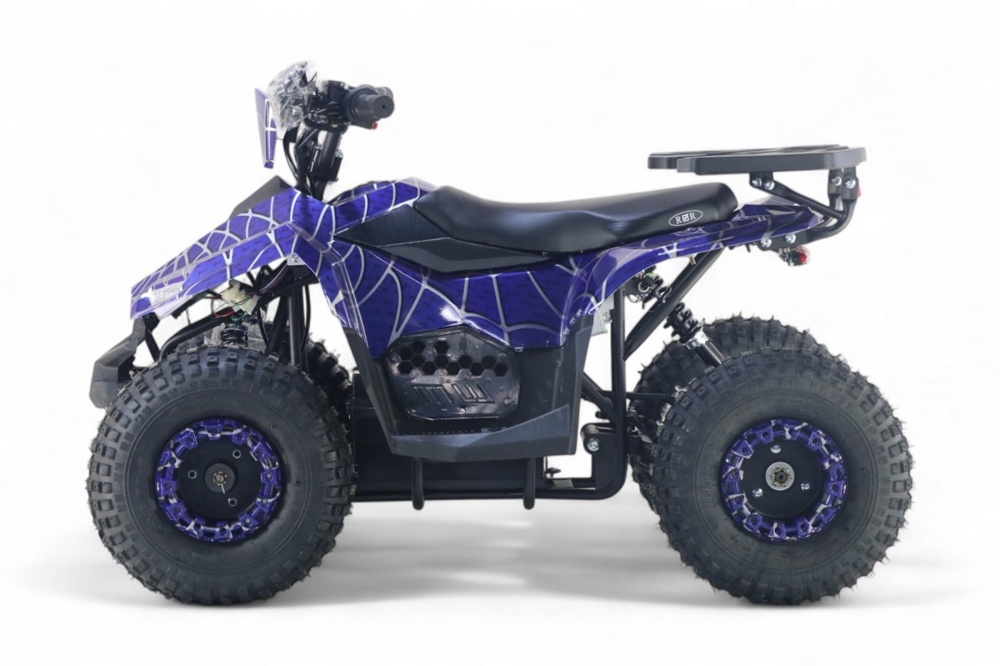 Детский электроквадроцикл RiverToys LEON 48V (синий Spider) фото-2 Детский электроквадроцикл RiverToys LEON 48V (синий Spider) фото-2