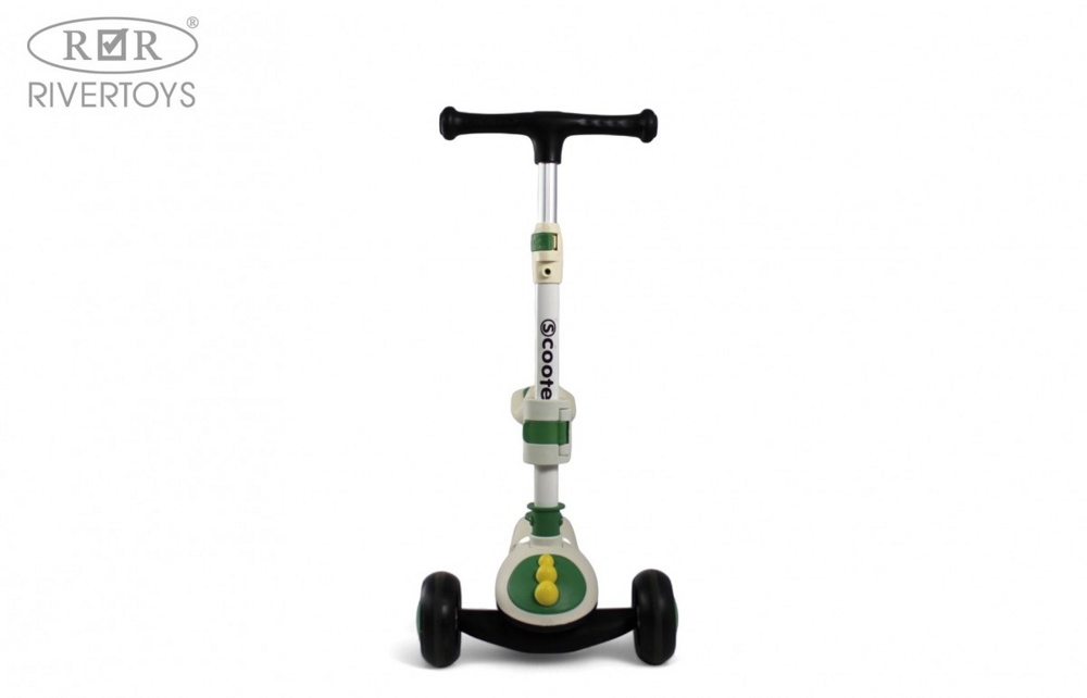 Детский самокат RiverToys HB-8002S (зеленый) Складной фото-4 Детский самокат RiverToys HB-8002S (зеленый) Складной фото-4