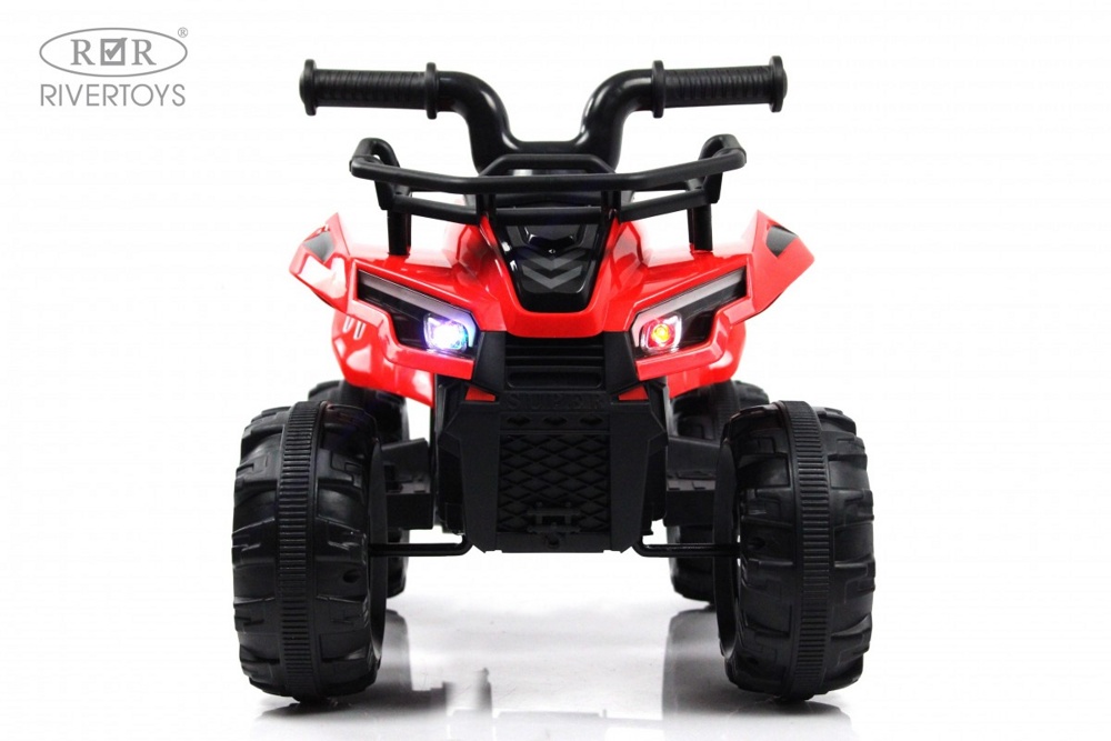 Детский электроквадроцикл RiverToys L111LL (красный) - фото2
