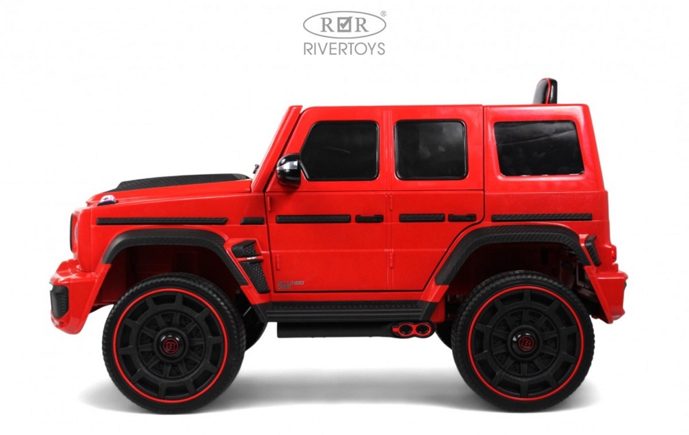 Детский электромобиль RiverToys Z999ZZ (красный) Полноприводный - фото2