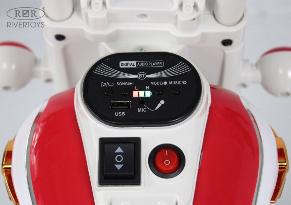 Детский электромобиль RiverToys G500GG-A (розовый) - фото3