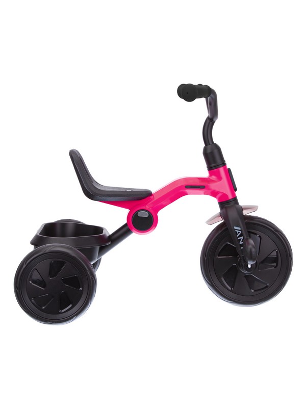 Детский трехколесный велосипед QPlay LH509P (розовый) складной - фото3