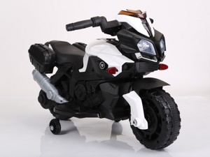 Детский электромобиль, мотоцикл Igro TD JC919 (белый) WE - фото