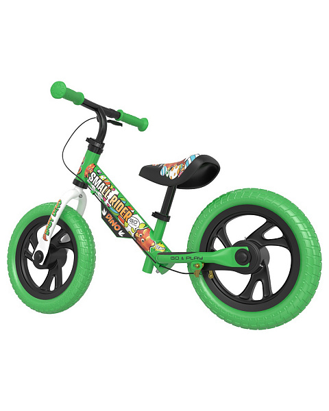 Детский беговел Small Rider Motors EVA Cartoons (зеленый) Dino - фото4