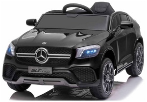 Детский электромобиль RiverToys Mercedes-Benz GLC K777KK (черный) автокраска лицензия - фото