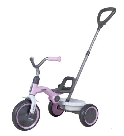 Детский трехколесный велосипед QPlay LH510V (фиолетовый) складной - фото2