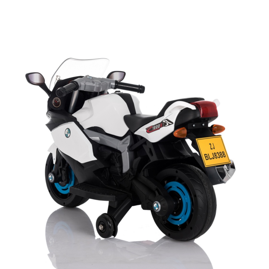 Детский электромобиль, мотоцикл Igro TD BLJ8388 (синий) B - фото3