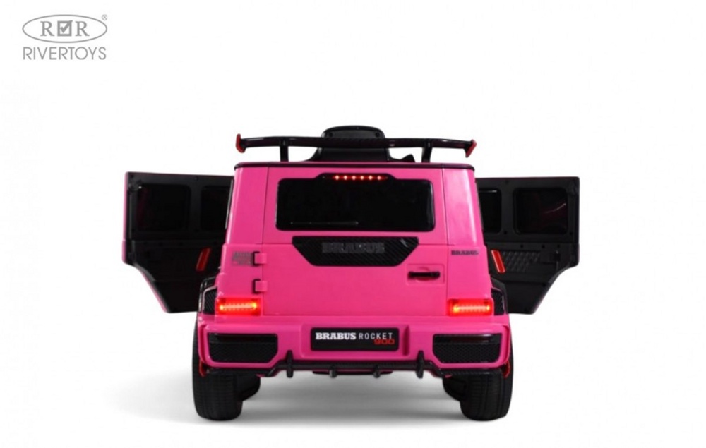 Детский электромобиль RiverToys Z777ZZ (розовый) Полный привод - фото4