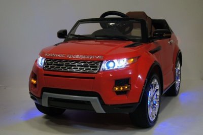 Детский электромобиль RiverToys Range Rover A111AA VIP (красный)