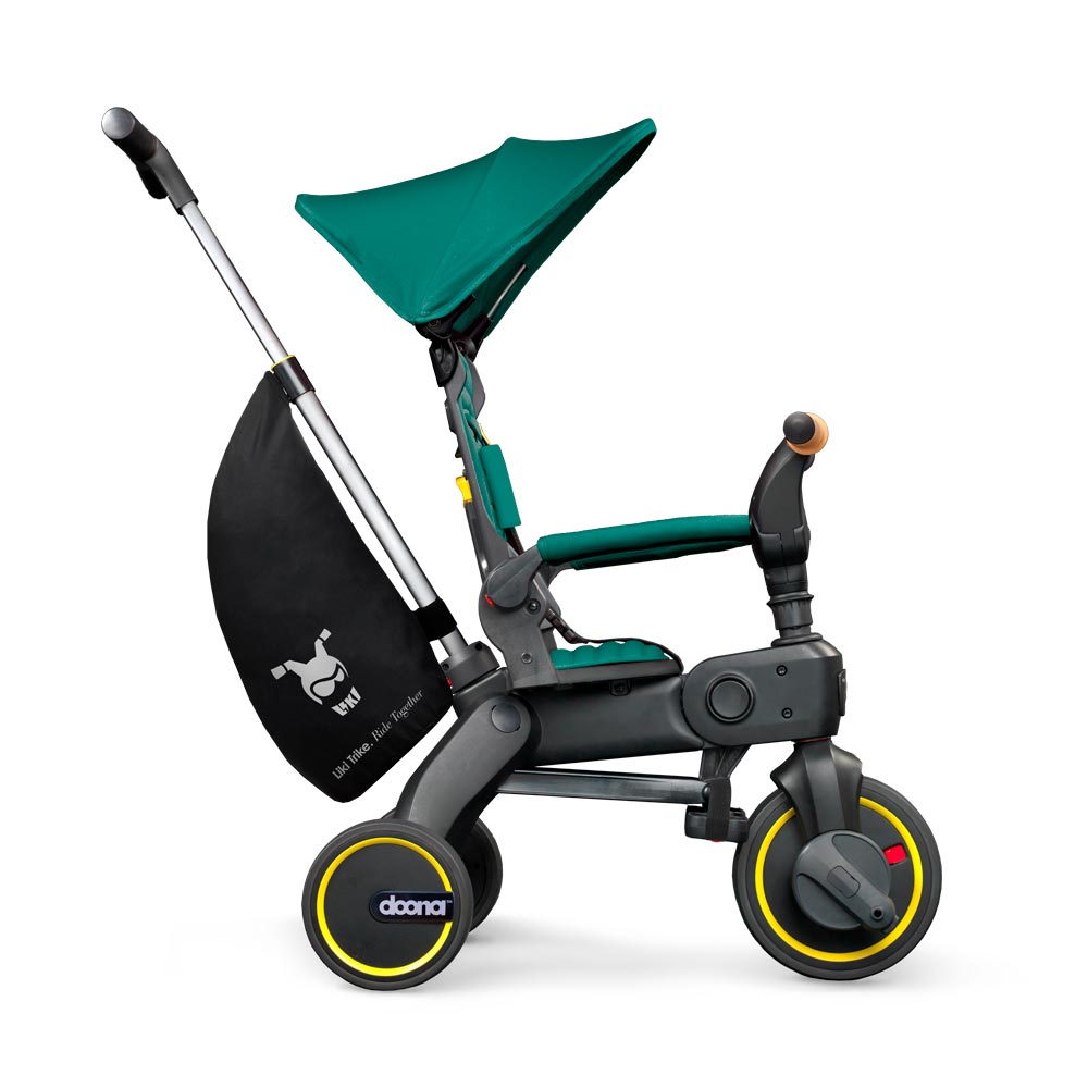 Детский трехколесный велосипед Simple Parenting Doona Liki Trike S5 (зеленый) Складной - фото2