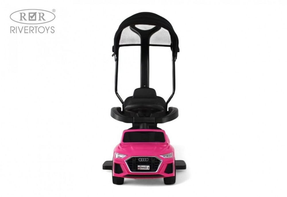 Детский толокар RiverToys Z005ZZ-A (розовый) - фото2