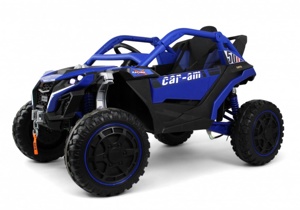 Детский электромобиль RiverToys Z707ZZ (синий) - фото