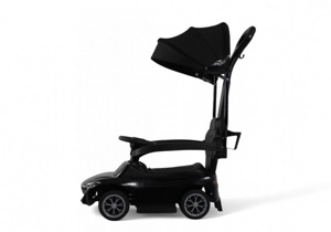 Детский толокар RiverToys Z005ZZ-M (черный) - фото