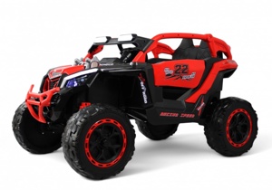 Детский электромобиль RiverToys K707AM-A (красный) - фото
