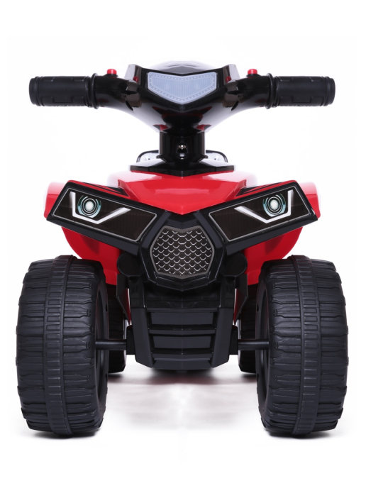 Детская машинка каталка Baby Care Super ATV 551G (красный) кожаное сиденье, звуковые эффекты - фото4