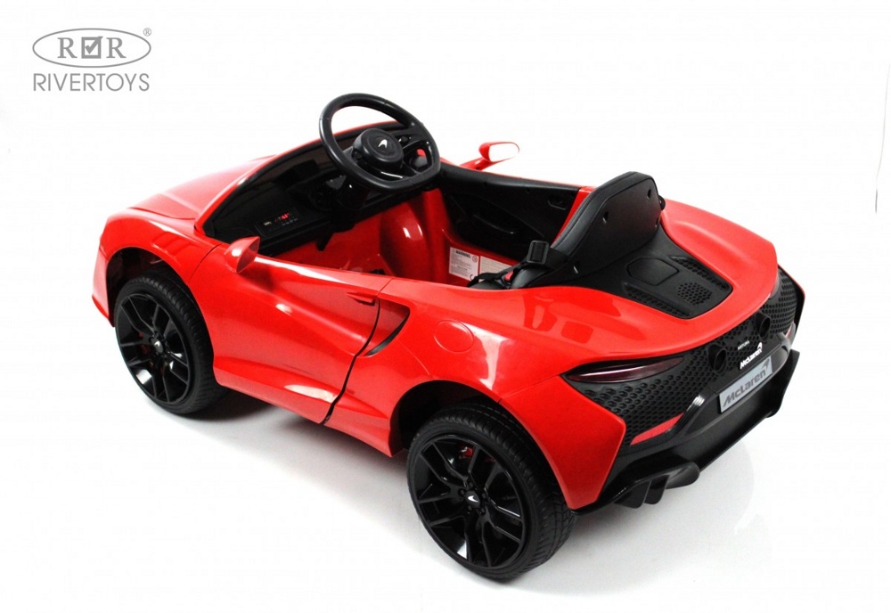 Детский электромобиль RiverToys McLaren Artura P888BP (красный) - фото2