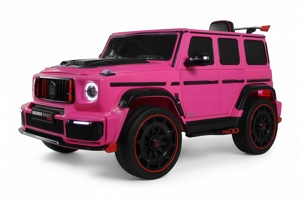 Детский электромобиль RiverToys Z777ZZ (розовый) Полный привод - фото