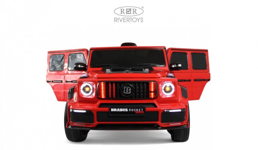 Детский электромобиль RiverToys Z777ZZ (красный) Полный привод - фото2